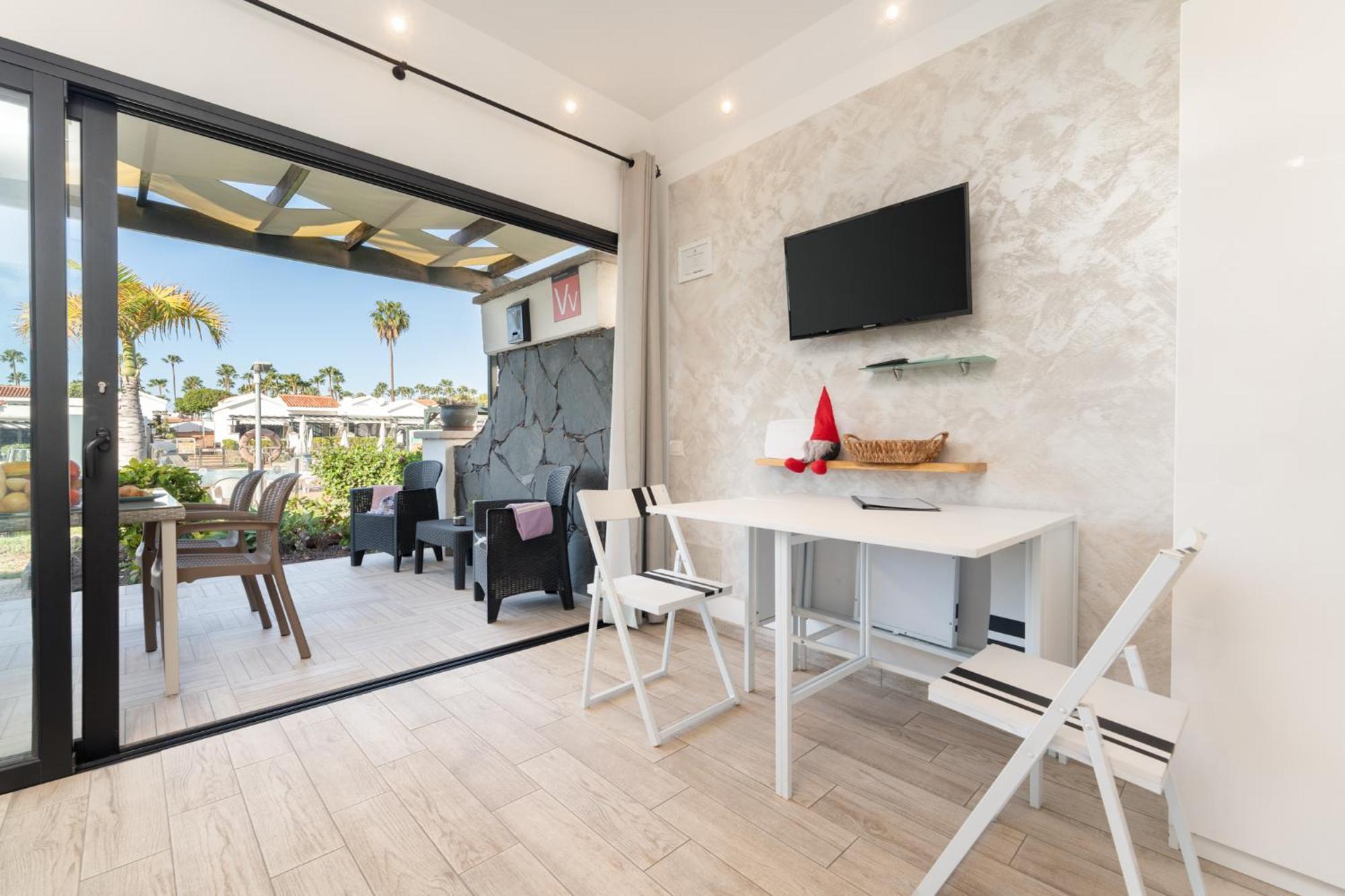 Luxury Poolside Holiday Home Maspalomas  Luaran gambar