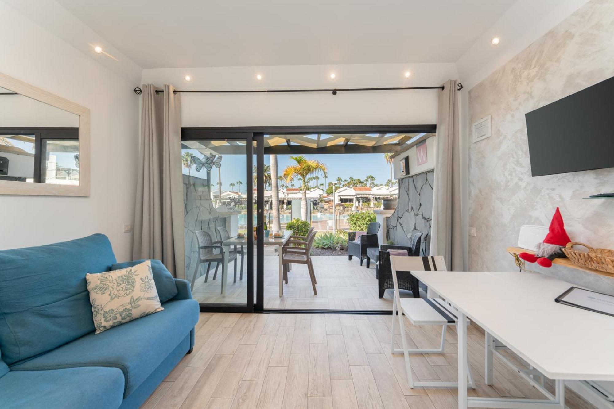Luxury Poolside Holiday Home Maspalomas  Luaran gambar